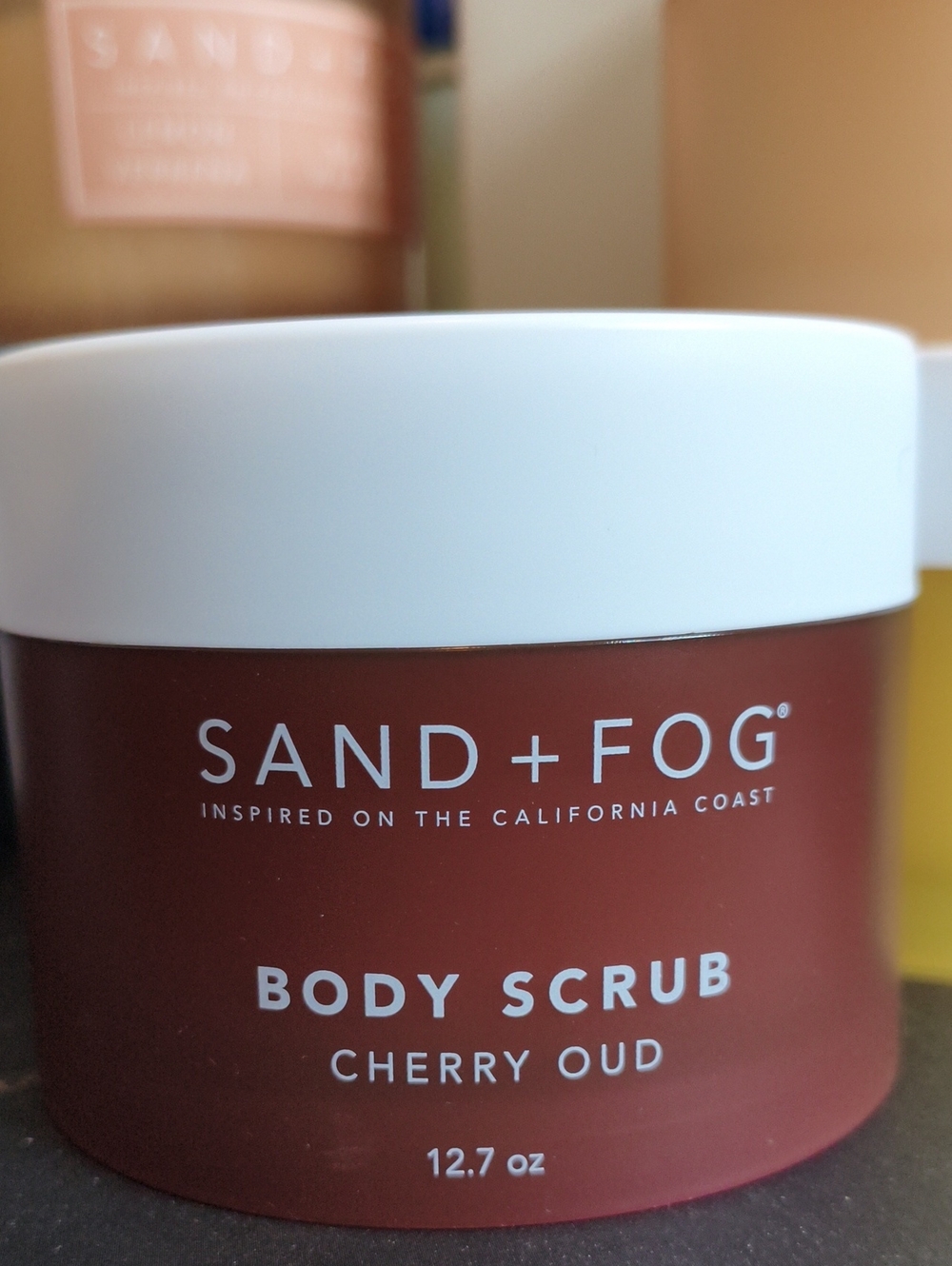 Sand + Fog 🍒 Cherry Oud Body Scrub